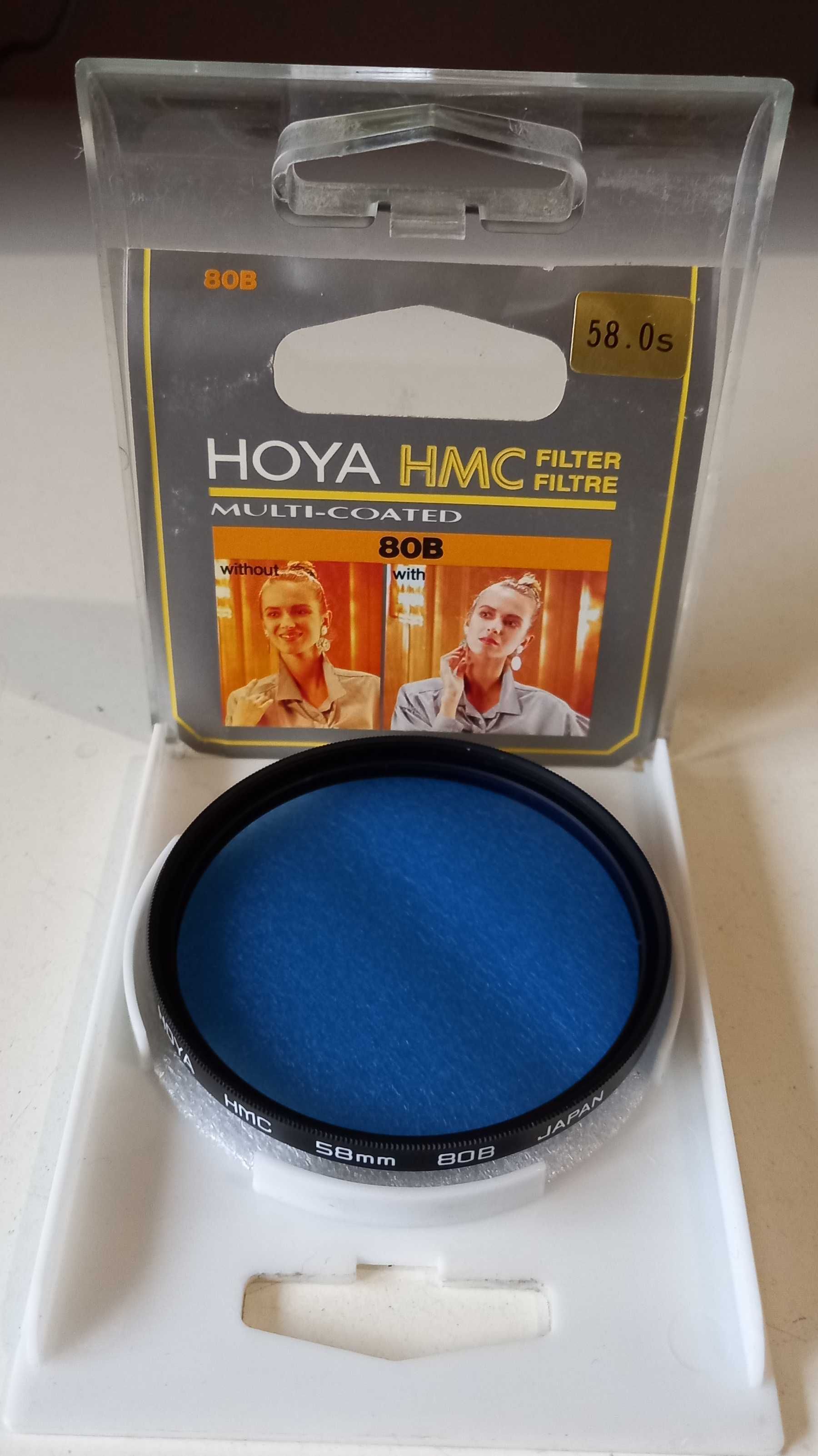 Filtro HOYA HMC 80B Blue 58mm