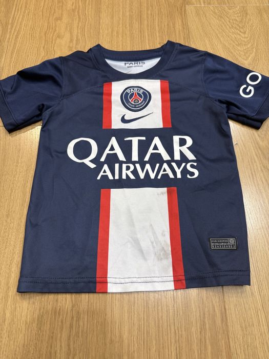 Dziecieca koszulka piłkarska PSG Mbappe 110