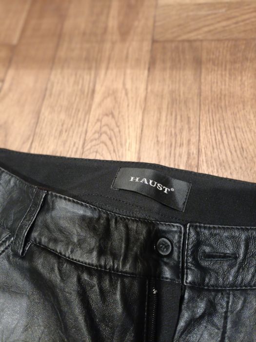 Spodnie skora naturalna owcza