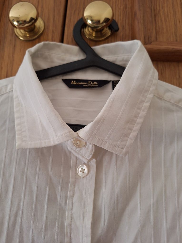 Camisa Branca de Mulher T: 36 Massimo Dutti