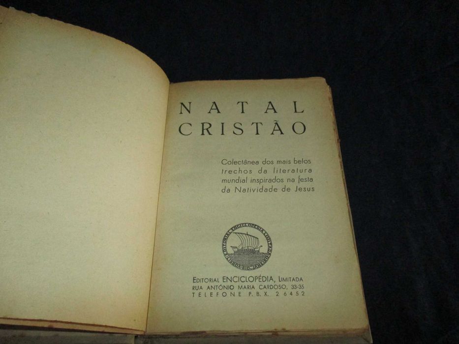 Livro Natal Cristão Colectânea de trechos