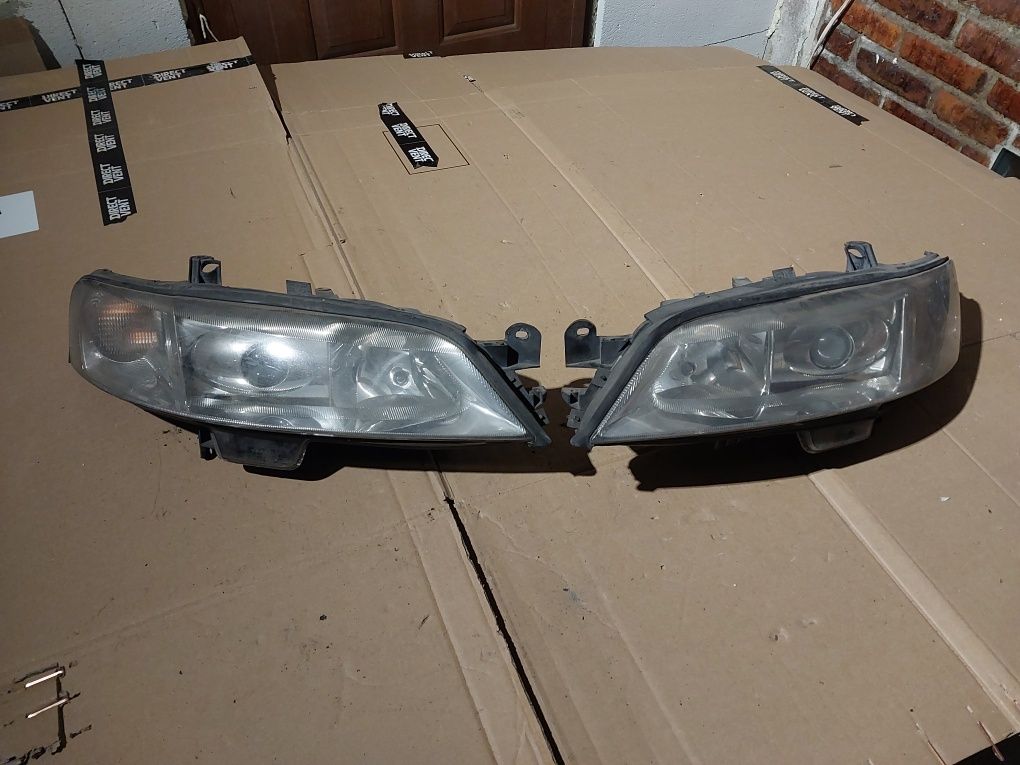 Lewa prawa lampa przednia opel vectra B lift xenon ksenon przetwornica