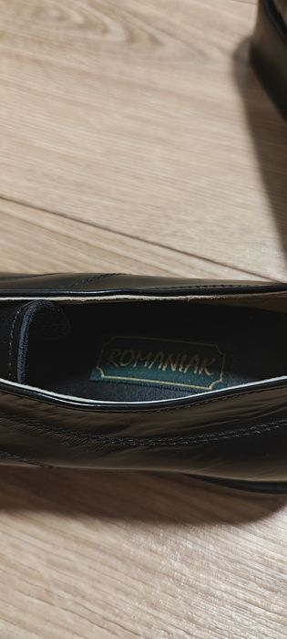 Czarne eleganckie buty męskie GELA, rozmiar 40