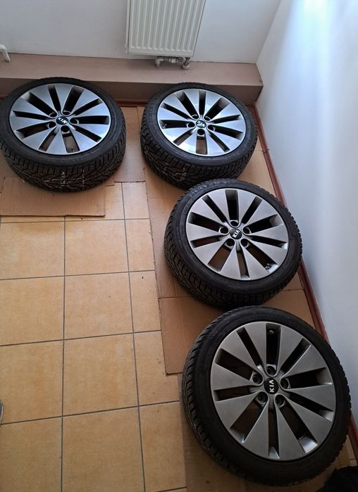 Koła Zimowe kpl. 225/45 R18 5x114,3 ET46 + czujniki!