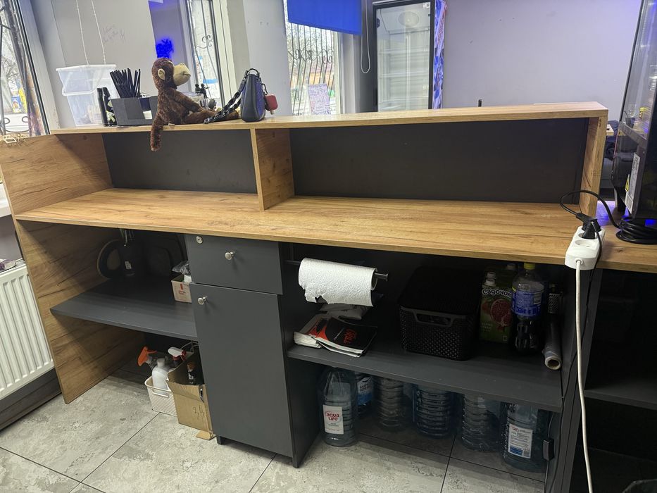 Барна стійка графітова