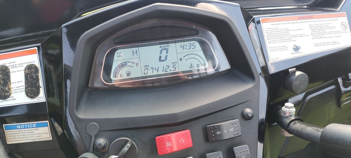 Cf Moto zforce 1000 4x4 eps rej Pl
