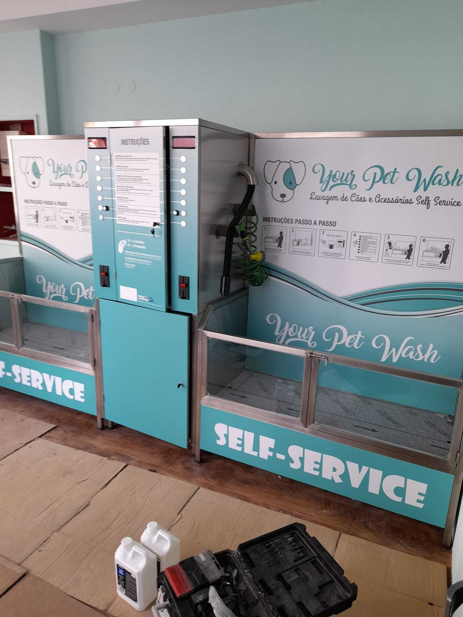 Abra a sua Dog Wash, Self-Service