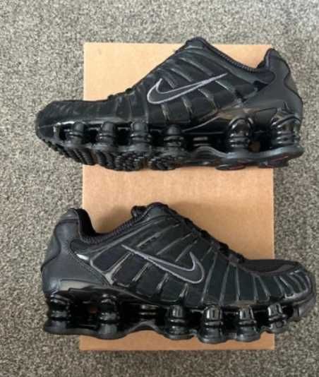 Nike Shox TL black Metal Hematyt Biegania / ROZ. 38