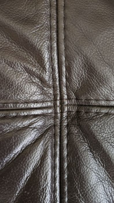 Narożnik skóra ciemny brąz,