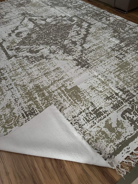 Ponadczasowy bewełniany dywan Jasmine  200x300 ręcznie tkany