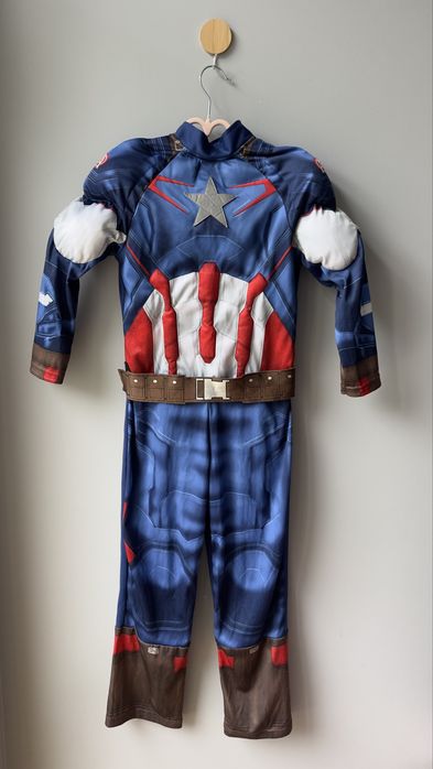 Костюм на хеловін супермена супергероя капітана америка 7-8 років