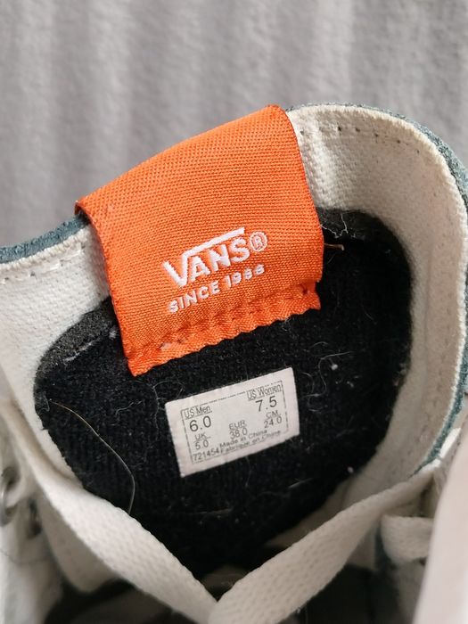 Buty Vans za kostkę