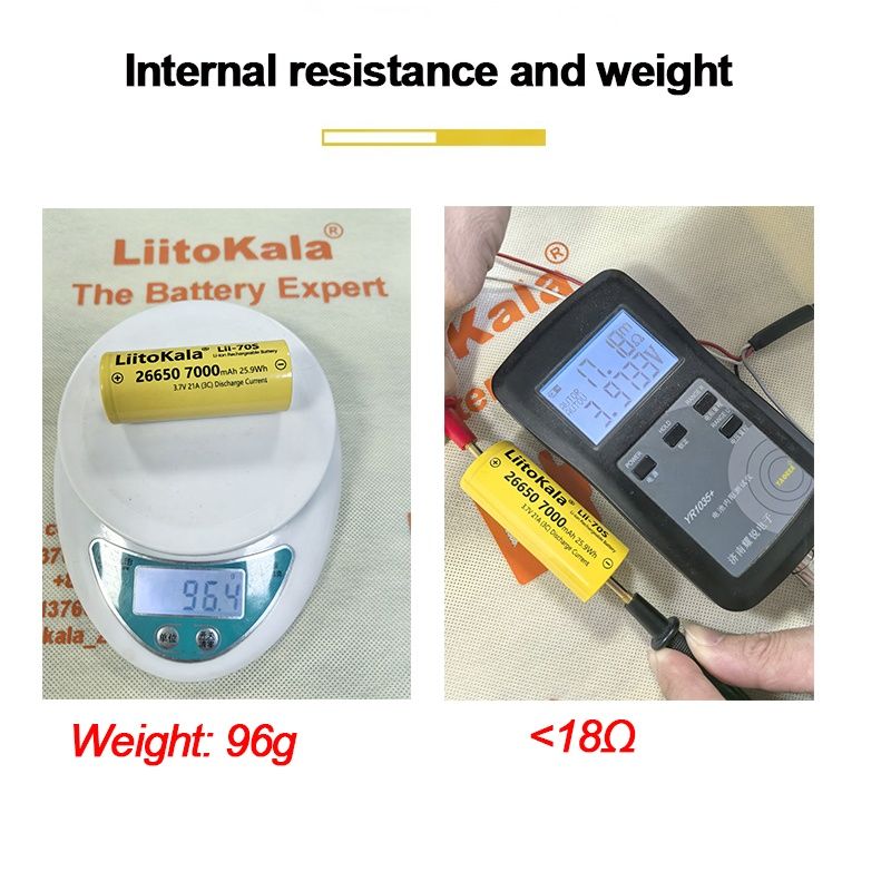 Акумулятор Litokala 26650 7000mah ювілейна версія, вперше в Україні