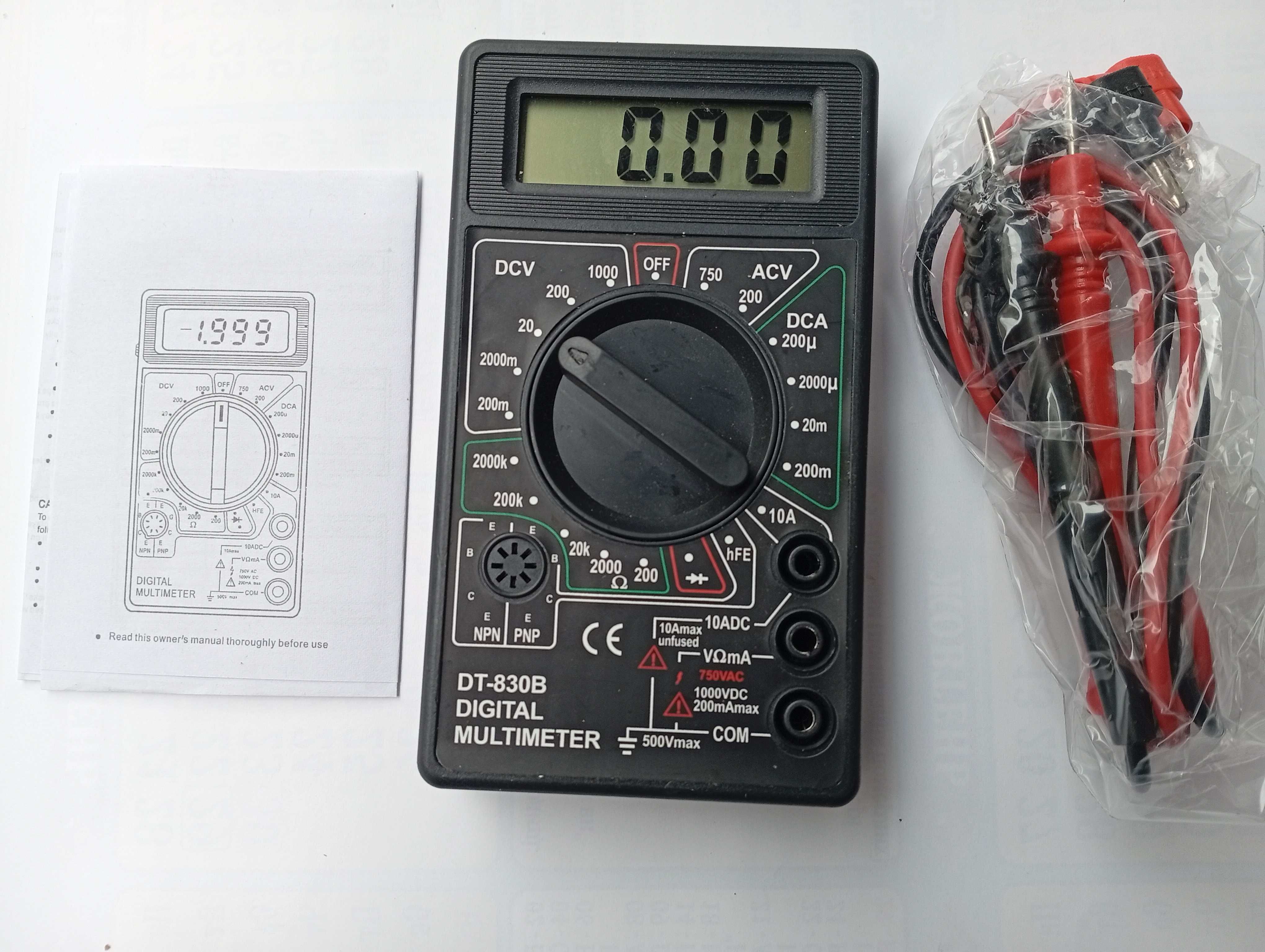 Мультиметр DT 830 b