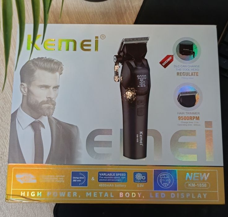 Kemei машинка професійна