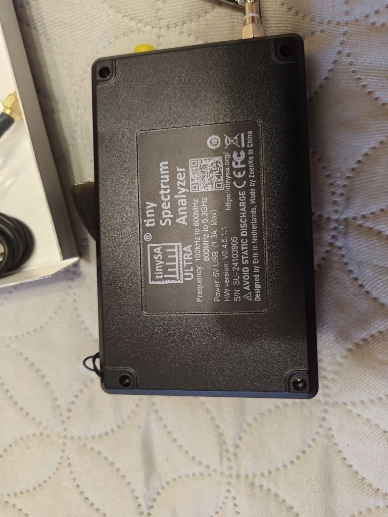 TinySA Ultra spectrum analyzer аналізатор спектру