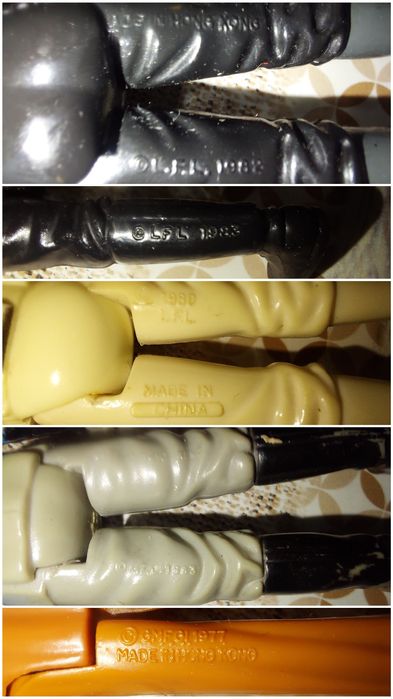 Колекційні вінтажні фігурки Зоряні війни, Star Wars L.F.L 1977-1983 р.