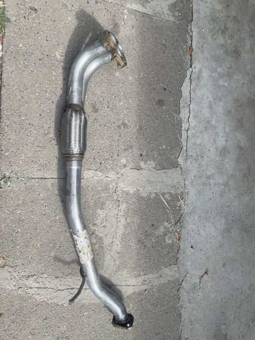 приймальна труба з гофрою (flex pipe) для Mitsubishi Lancer X