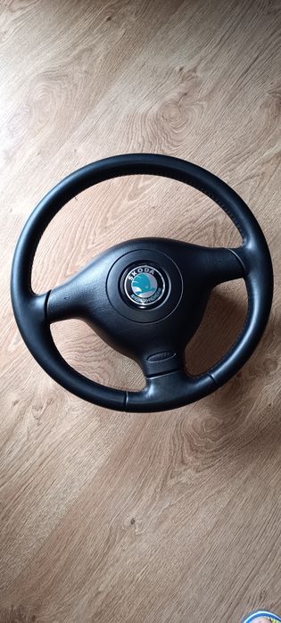 Kierownica Octavia 1 VRS Fabia 1 RS trójramienna poduszka