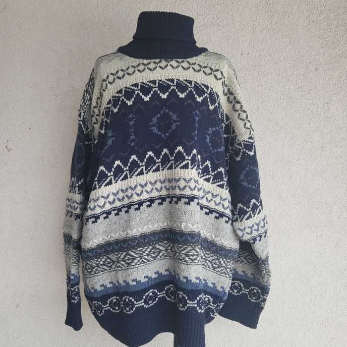 Męski sweter wełniany. Rozm. XL