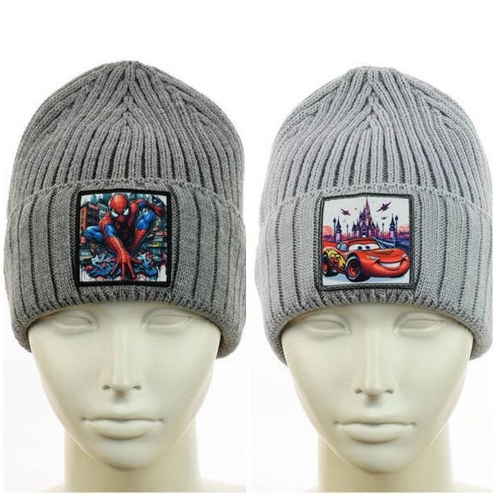 Зимова шапка майнкрафт роблокс на флісі для хлопчика