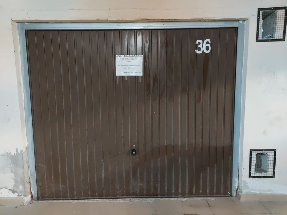 Garaż do wynajęcia na A.Fedorowicz