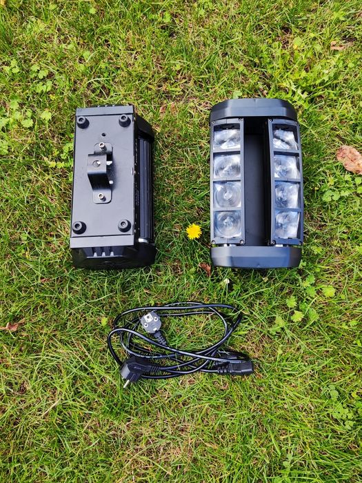 2 szt. LIGHT4ME Spider mk II efekt LED 8x3W RGBW