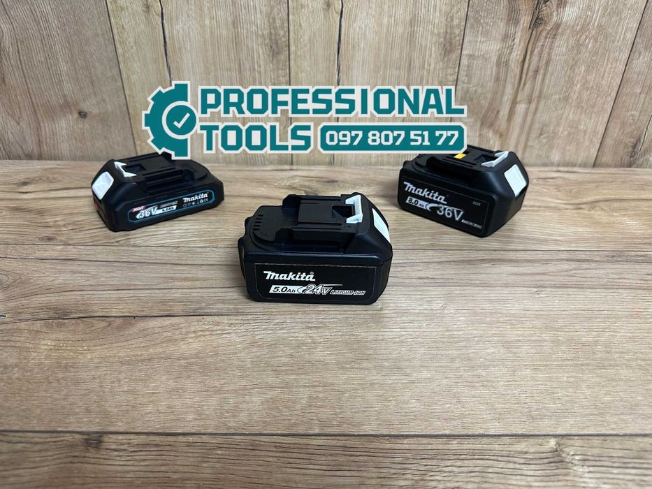 Акумуляторні батареї на різний інструмент Makita Болгарки Гайковерти