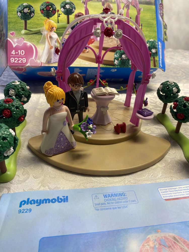 Klocki Playmobil 9229, pawilon ślubny z nowożeńcami