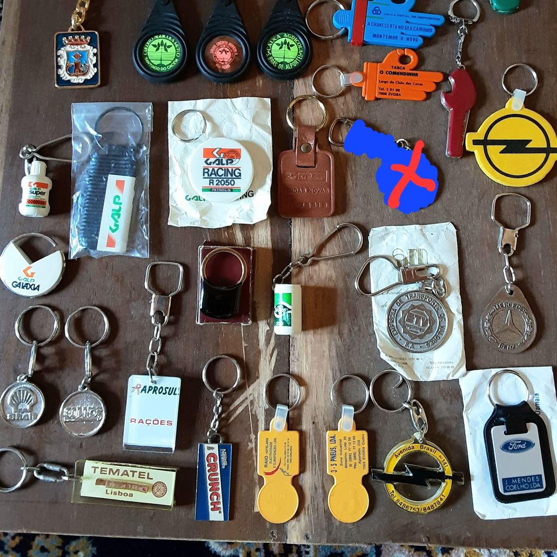 Coleccao de porta chaves