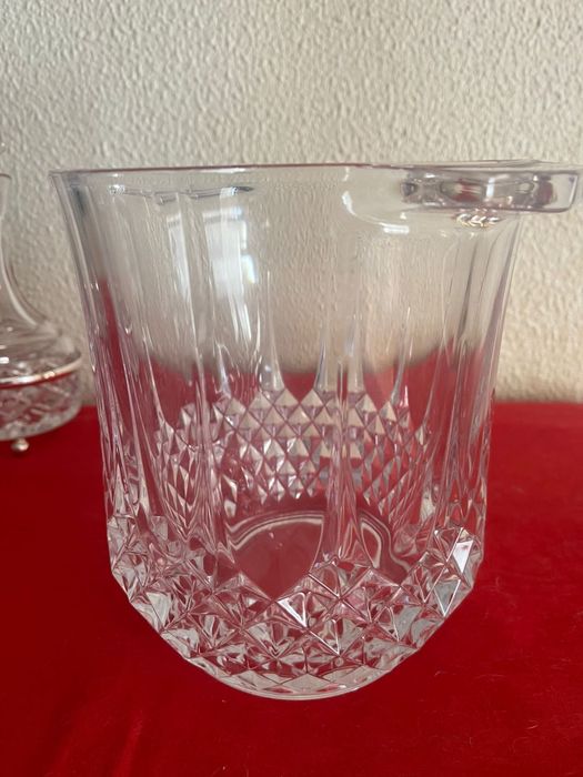 Balde de gelo Cristal Atlantis impecável Grande Lindo