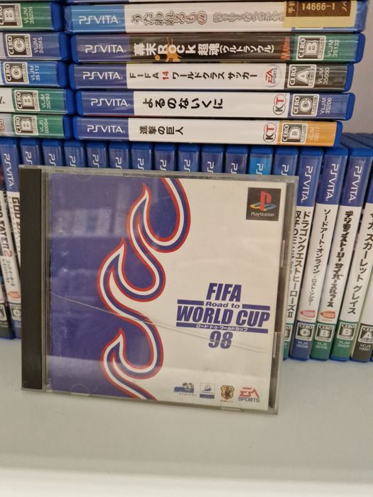 FIFA road to world cup 98 psx ps one ps1 jp PlayStation
