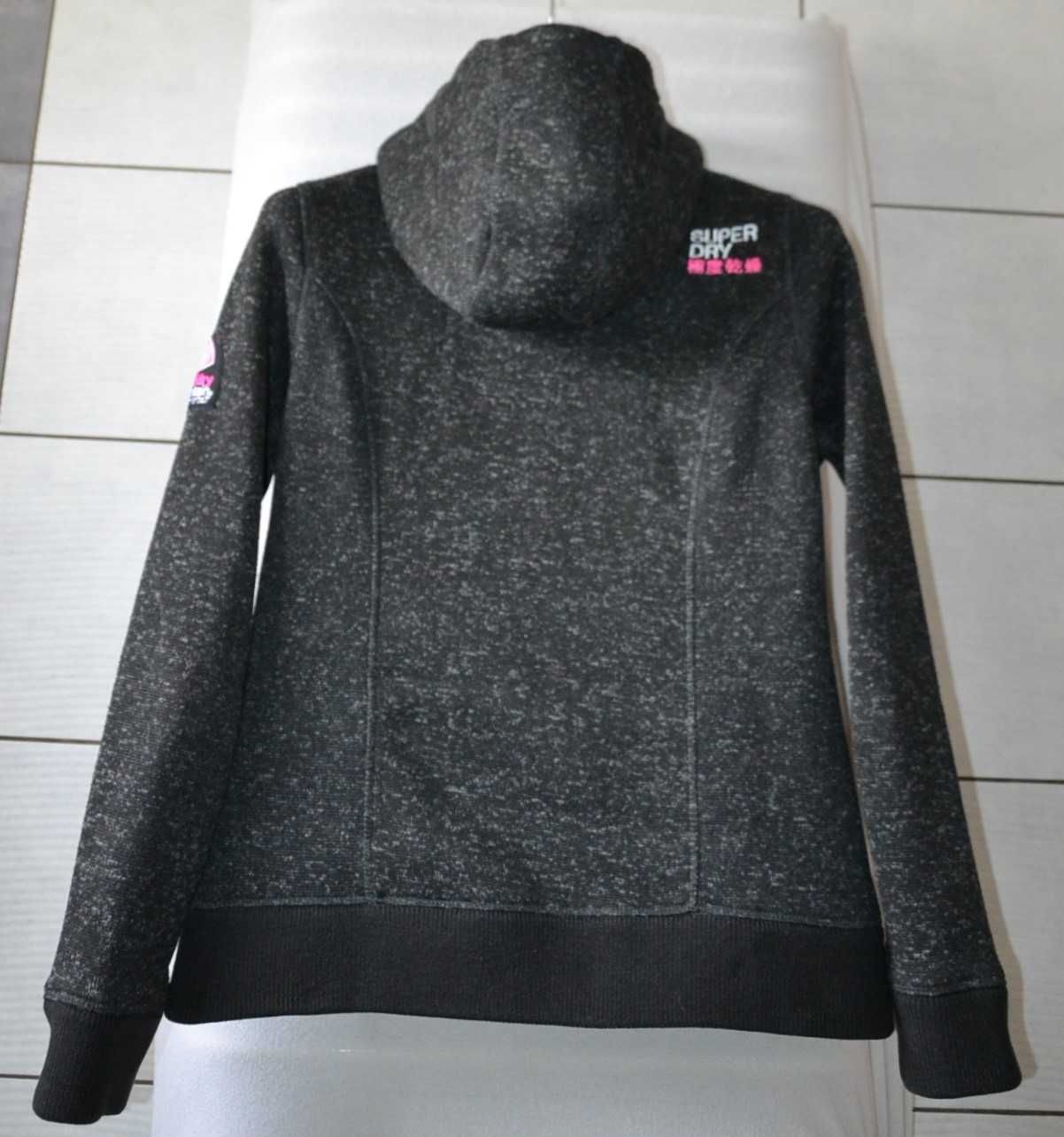 SUPERDRY Mountain Storm Bluza z kapturem Damska XL Super Stan Oryginał