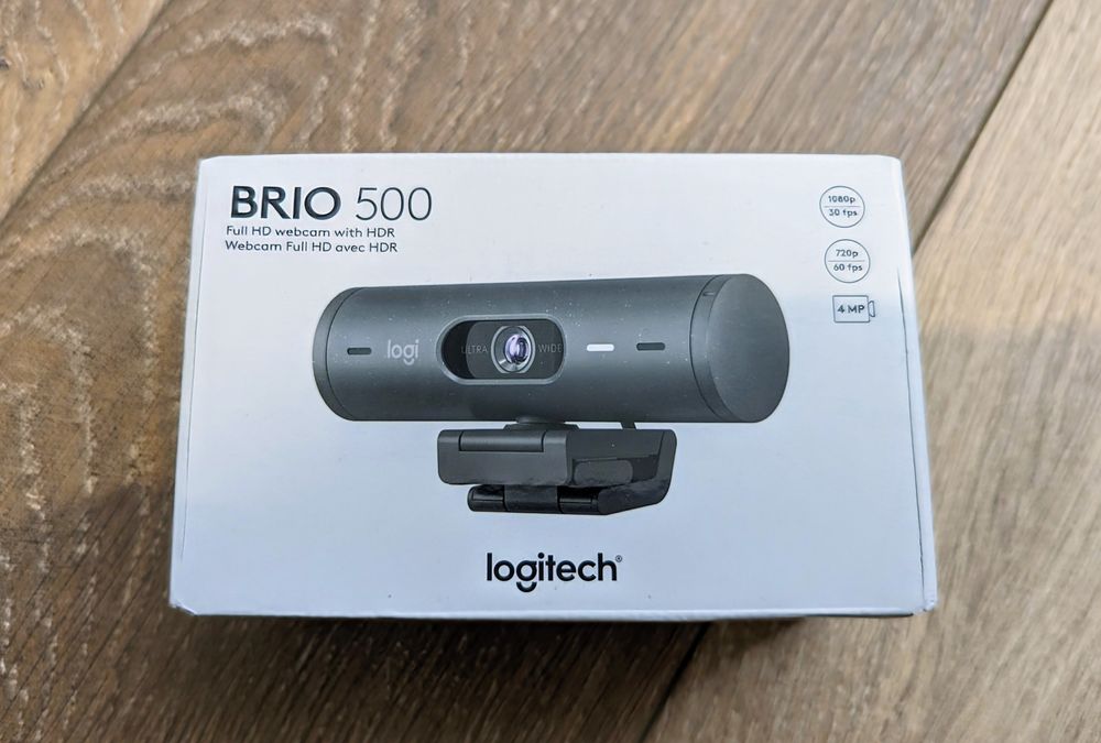 New Веб-камера Logitech Brio 500 Graphite + Безкоштовна доставка!
