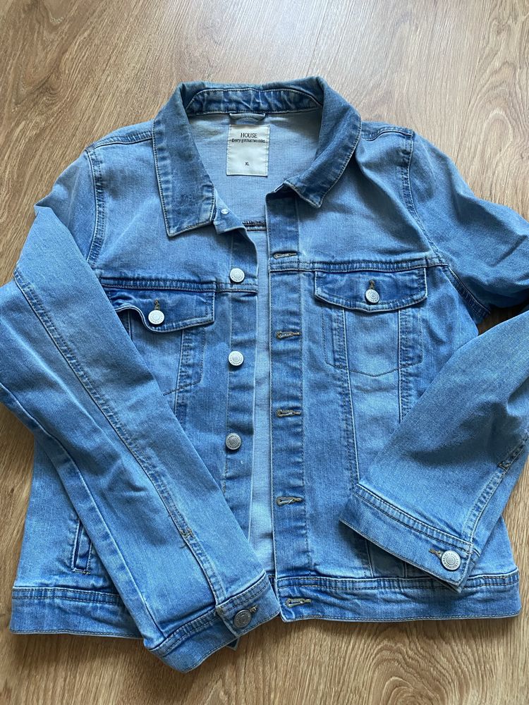 Kurtka jeansowa XL