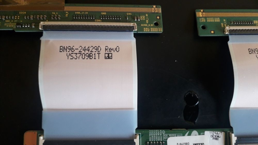 Componentes novos TV