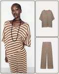 Трикотажная блуза топ футболка свитшот zara L, XL, XXL