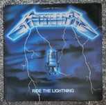 Metallica Ride The Lightning 1984 France Press