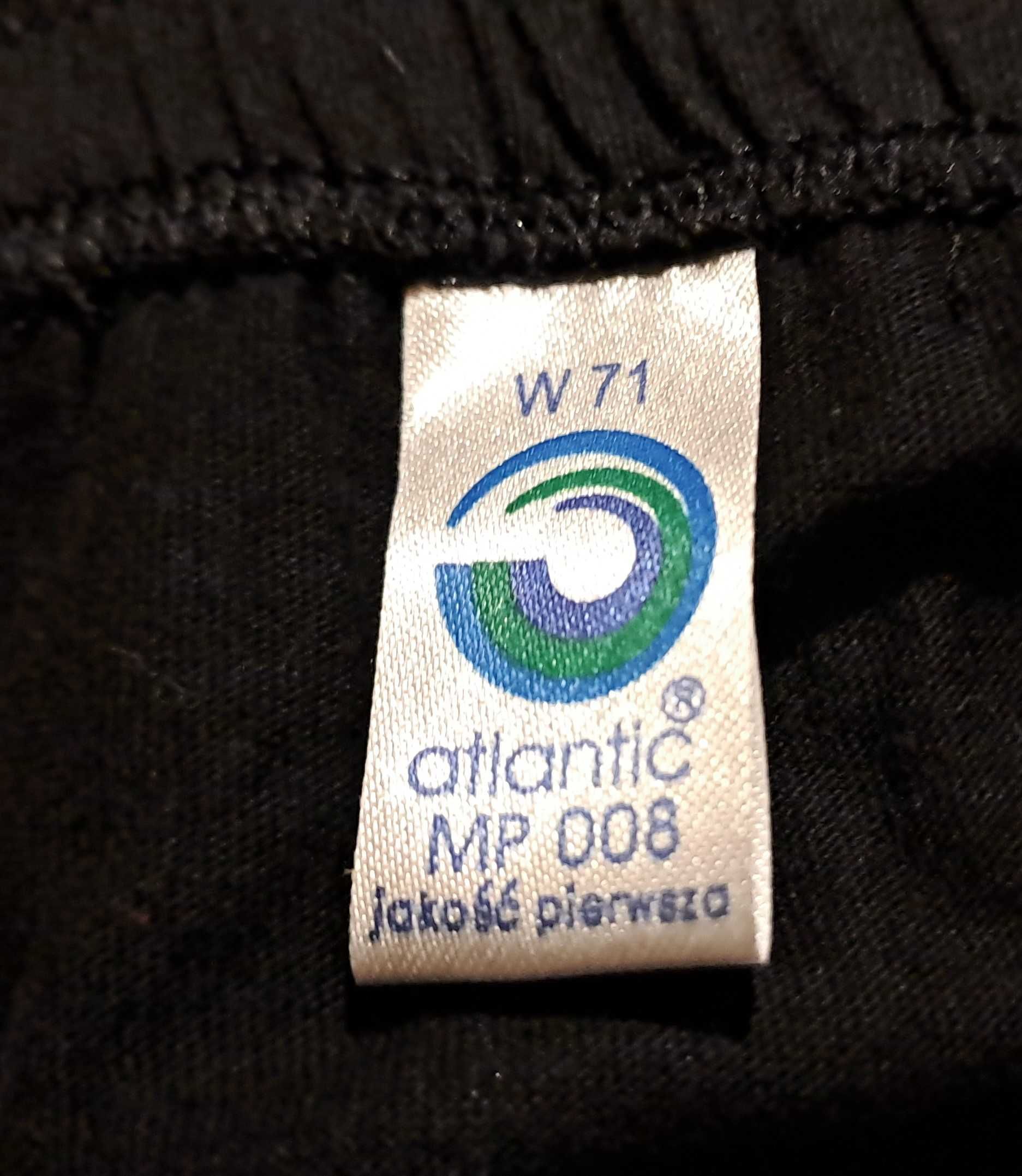 Stringi męskie Atlantic - czarne, nowe - XL
