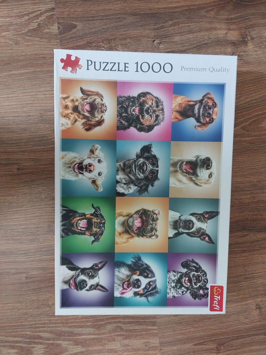 Puzzle 1000sztuk psy