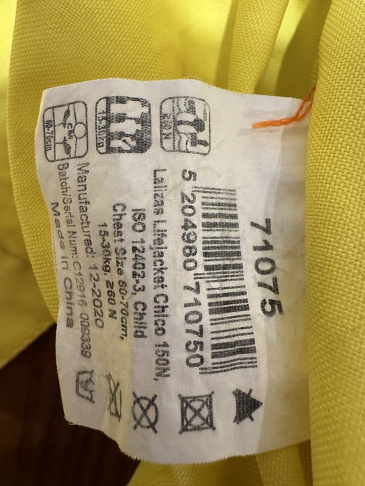 Kamizelka ratunkowa Chico 15-30 kg