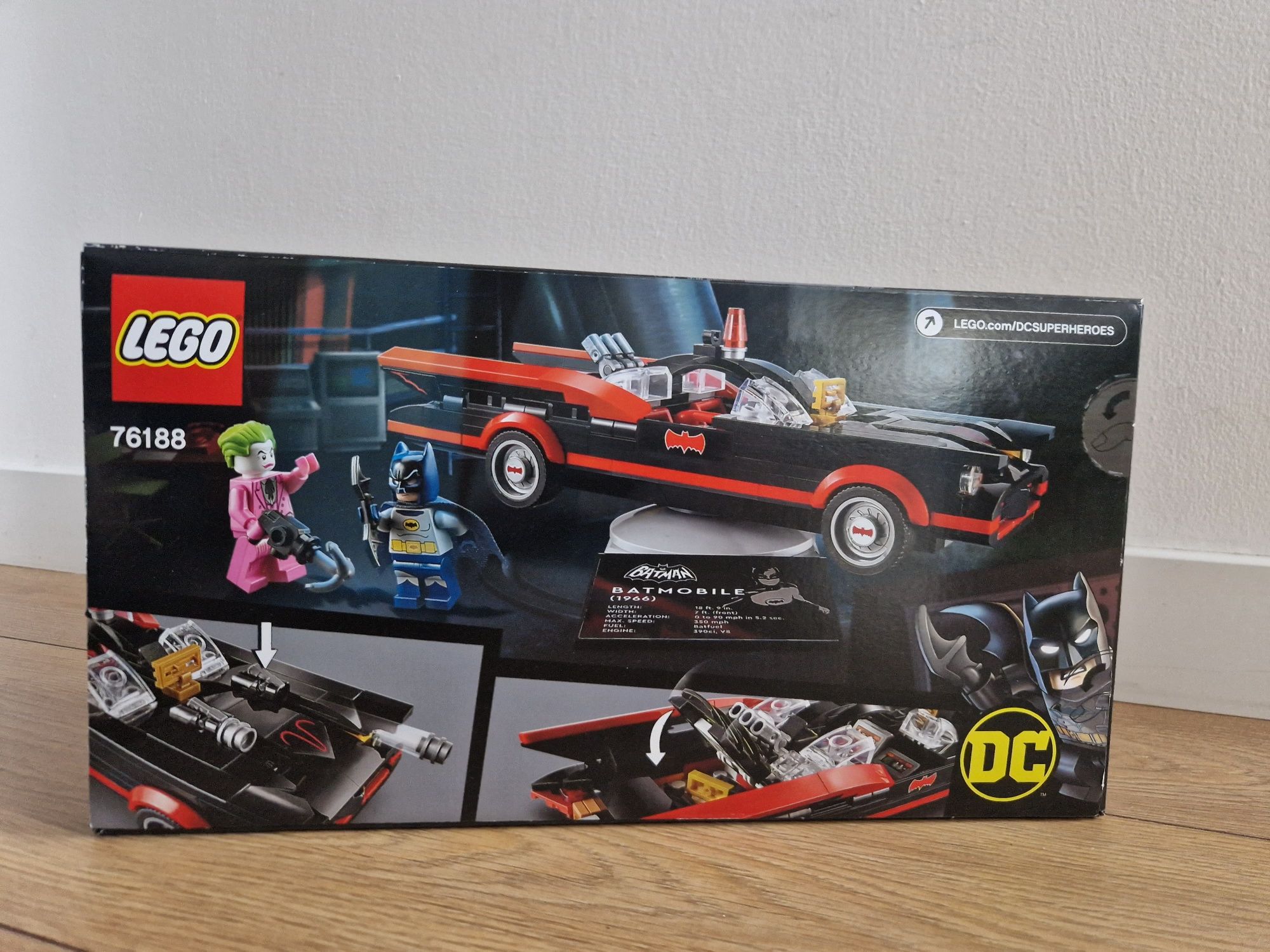 Lego 76188 klasyczny Batmobil