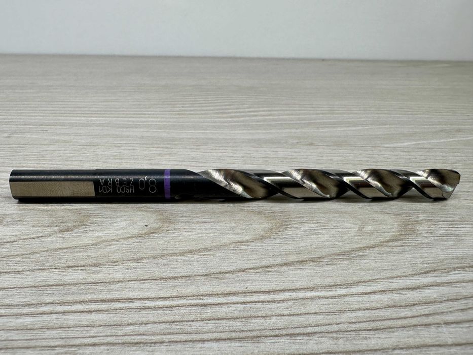 Wiertła spiralne HSCO 8 mm do stali Würth