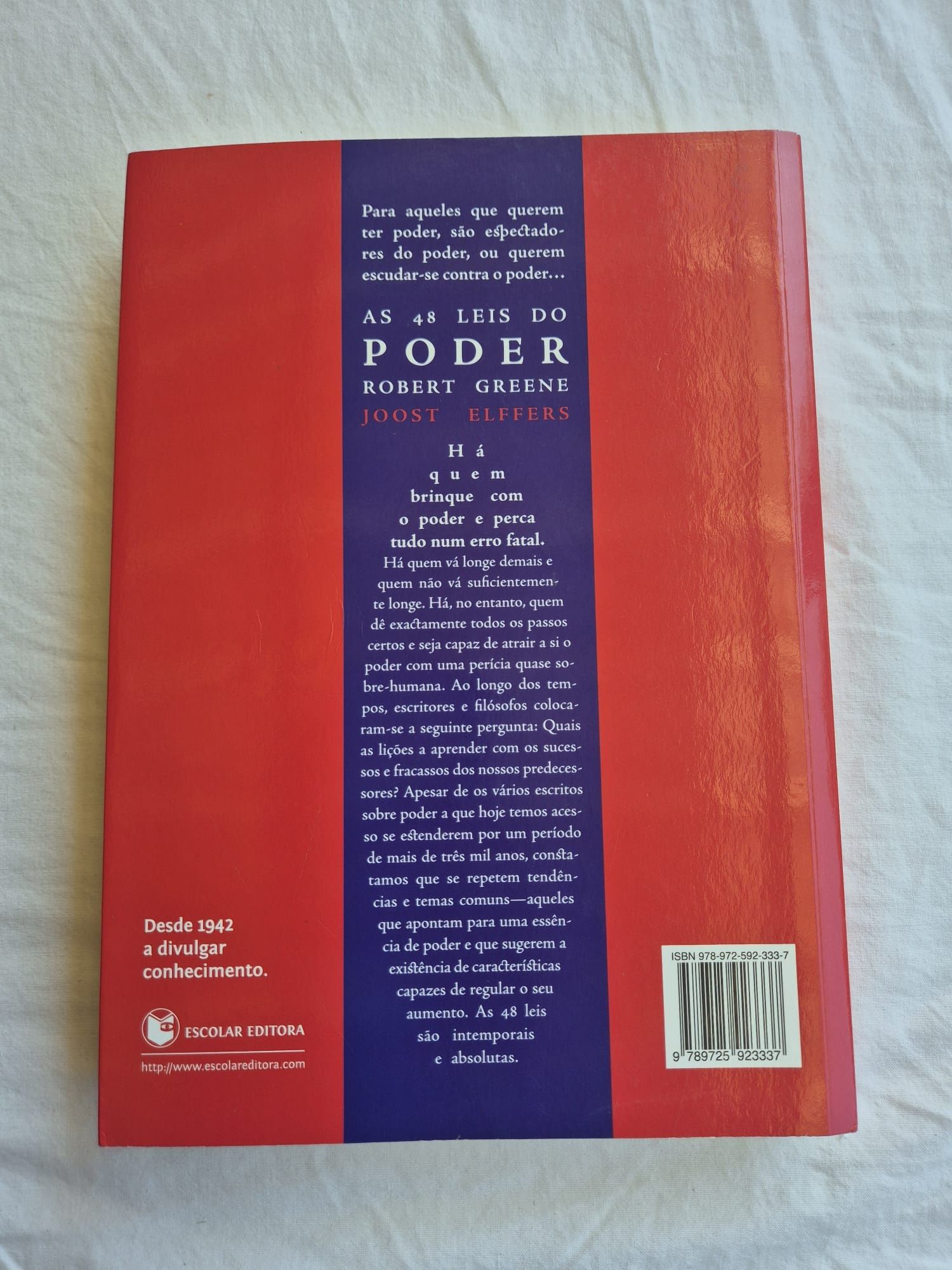 Livro As 48 Leis do Poder – Robert Greene