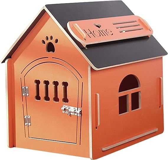 Drewniany domek dla małego psa świnki morskiej królika XL