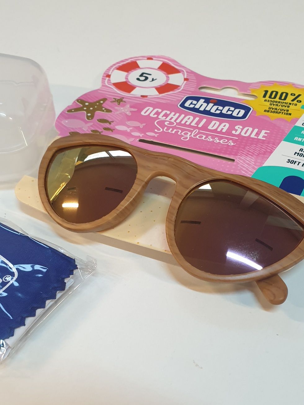 Okulary przeciwsłoneczne dla dziewczynki 5 lat Chicco
