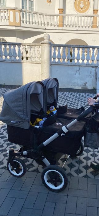 Wózek bugaboo 2 blizniaczy, rok po roku, jednoosobowy