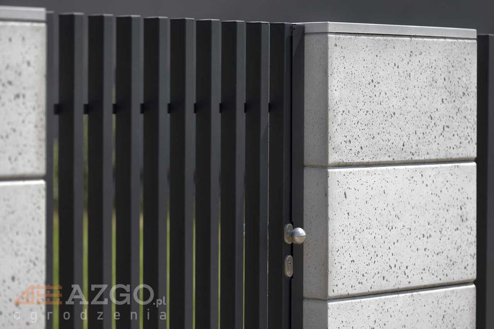 Beton architektoniczny bloczek SLABB 80x40 40x40 x25 ogrodzenia daszek