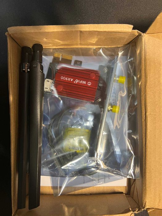 Нова мережева карта Fenvi AX900 WiFi 6 PCI-E + Bluetooth 5.4