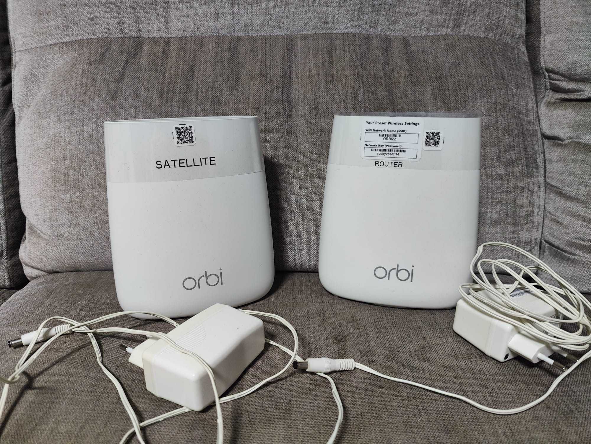 Netgear Orbi RBR20 (Router) + RBS20 (Satélite)